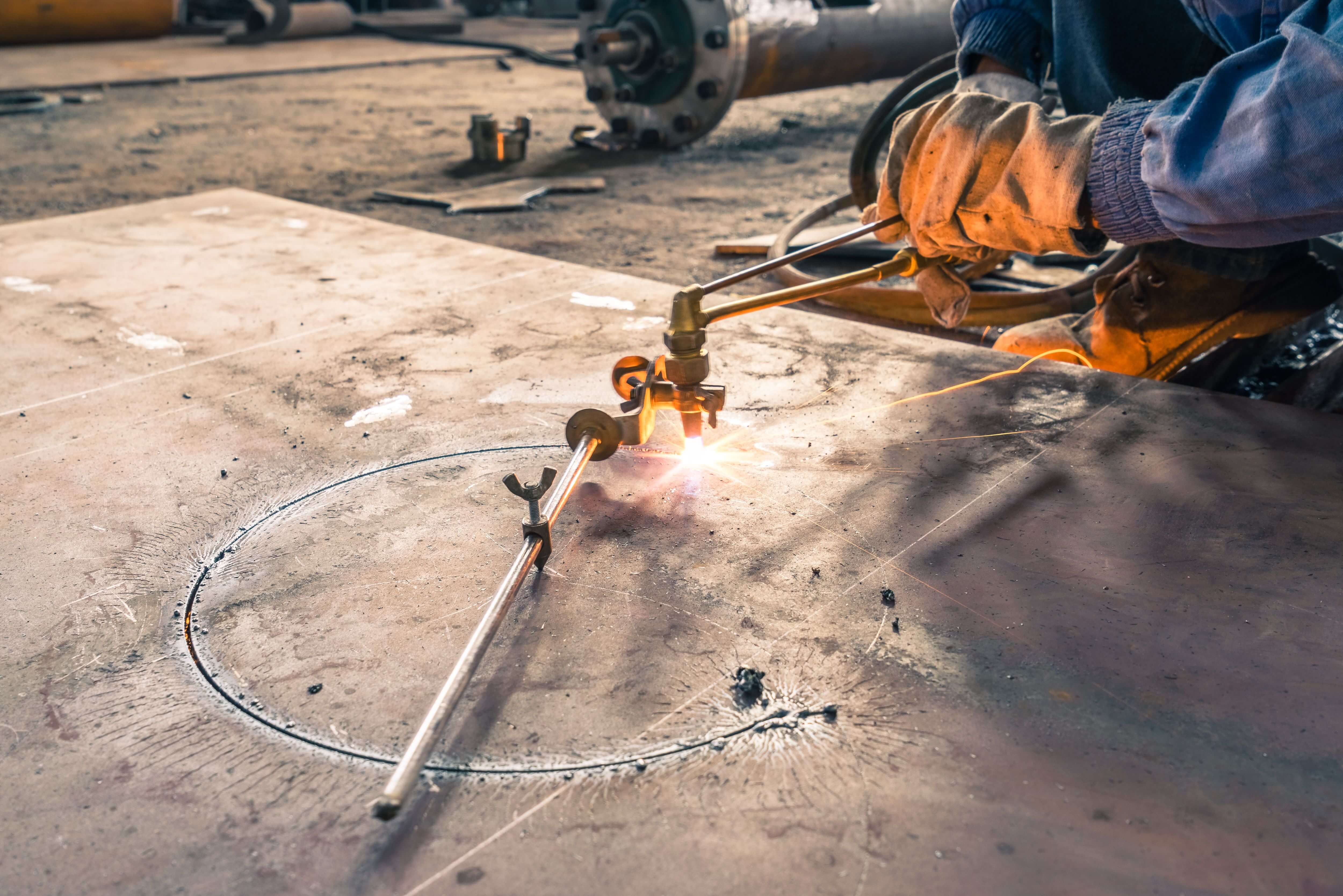 Welding and fabrication workshop